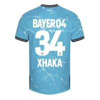 Dres Bayer Leverkusen Granit Xhaka #34 Rezervni 2023-24 Kratak Rukav